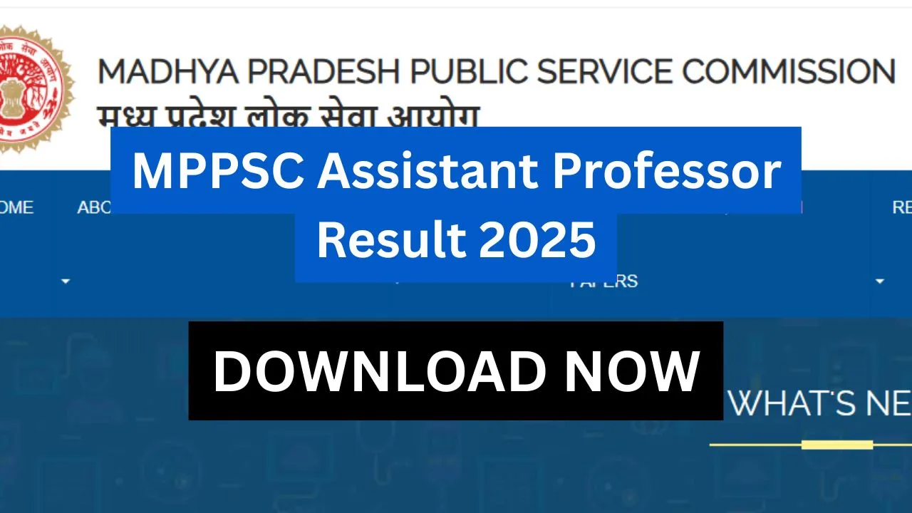 MPPSC-Assistant-Professor-Result-2025